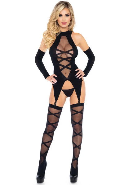Camigarter_Stockings_GlovesbyLegAvenue3 @ Happytoys Sexshop: online sex shop for Feeling Happy & Easy 😊 the erotic store owned by a woman