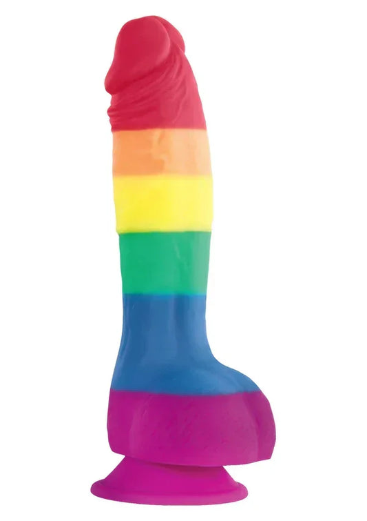 ColoursPrideEdition8_DongbyNSNovelties1 @ Happytoys Sexshop: online sex shop for Feeling Happy & Easy 😊 the erotic store owned by a woman