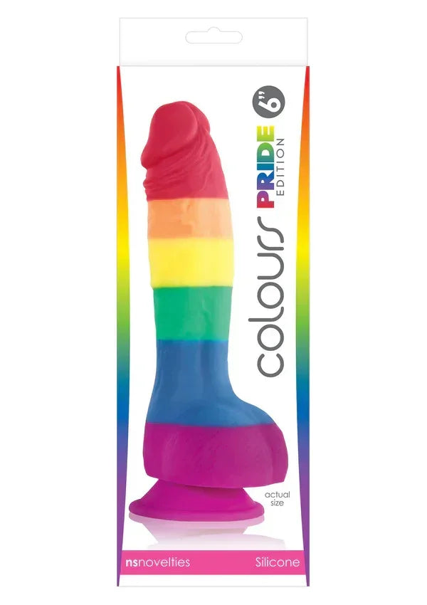 ColoursPrideEdition8_DongbyNSNovelties2 @ Happytoys Sexshop: online sex shop for Feeling Happy & Easy 😊 the erotic store owned by a woman