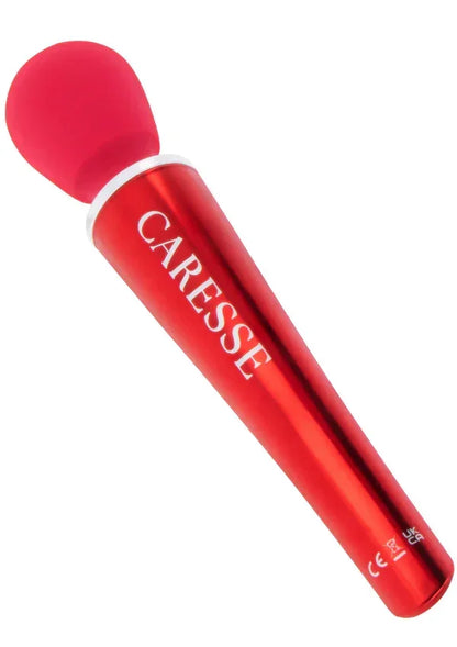 CompactWandMassagerRedbyCaresse5 @ Happytoys Sexshop: online sex shop for Feeling Happy & Easy 😊 the erotic store owned by a woman