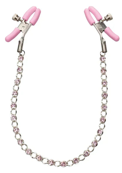 CrystalChainNippleClampsbyCalExotics1 @ Happytoys Sexshop: online sex shop for Feeling Happy & Easy 😊 the erotic store owned by a woman
