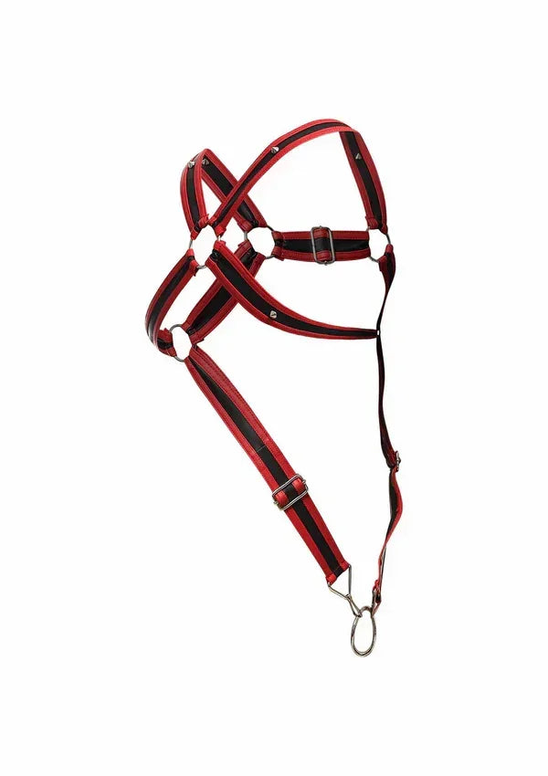 DNGEONCrossCockringHarnessbyMOB8 @ Happytoys Sexshop: online sex shop for Feeling Happy & Easy 😊 the erotic store owned by a woman
