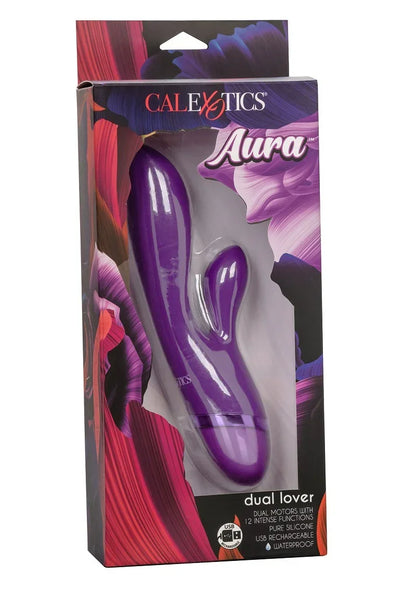 DeAuraDualLoveriseenkrachtigevibratormetdubbelestimulator.2 @ Happytoys Sexshop: online sex shop for Feeling Happy & Easy 😊 the erotic store owned by a woman