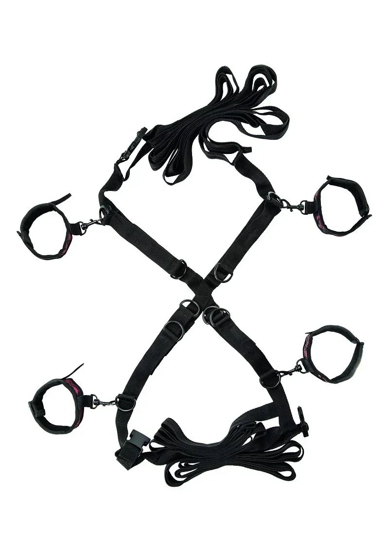 DeScandalOverTheBedCrossiseenboeienset_speciaalontworpenomjepartnervastteketenenaanbed.1 @ Happytoys Sexshop: online sex shop for Feeling Happy & Easy 😊 the erotic store owned by a woman