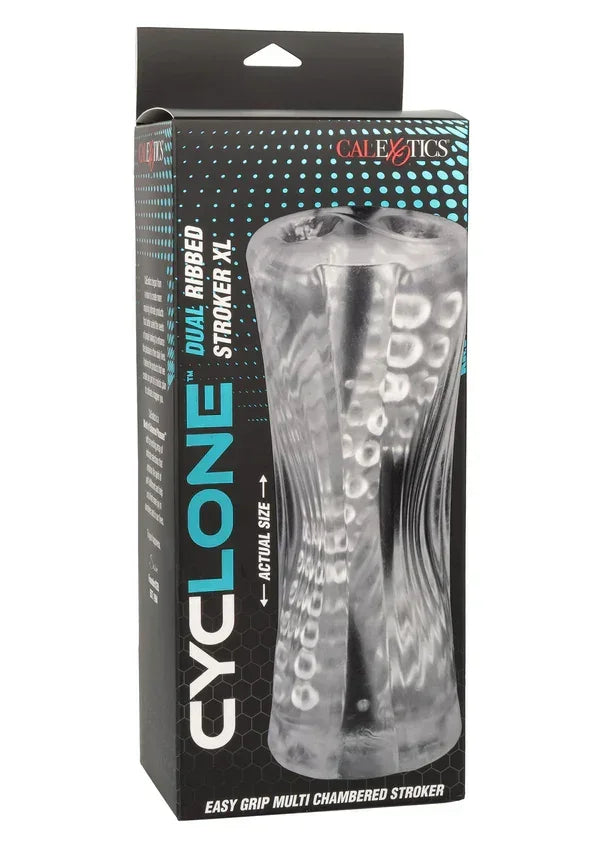 DualRibbedStrokerXLbyCalExotics2 @ Happytoys Sexshop: online sex shop for Feeling Happy & Easy 😊 the erotic store owned by a woman