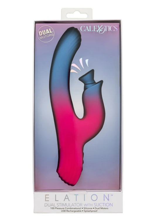 DualStimulatorSuctionVibratorbyCalExoticsElation2 | bestel discreet online bij Happytoys, de erotische webshop geleid door een vrouw.