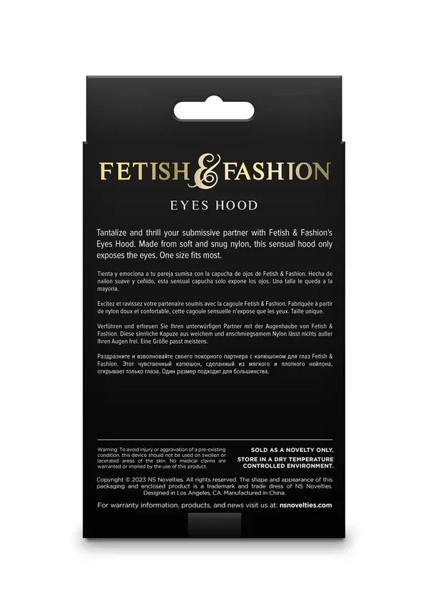 EyesHoodbyNSNovelties6 @ Happytoys Sexshop: online sex shop for Feeling Happy & Easy 😊 the erotic store owned by a woman