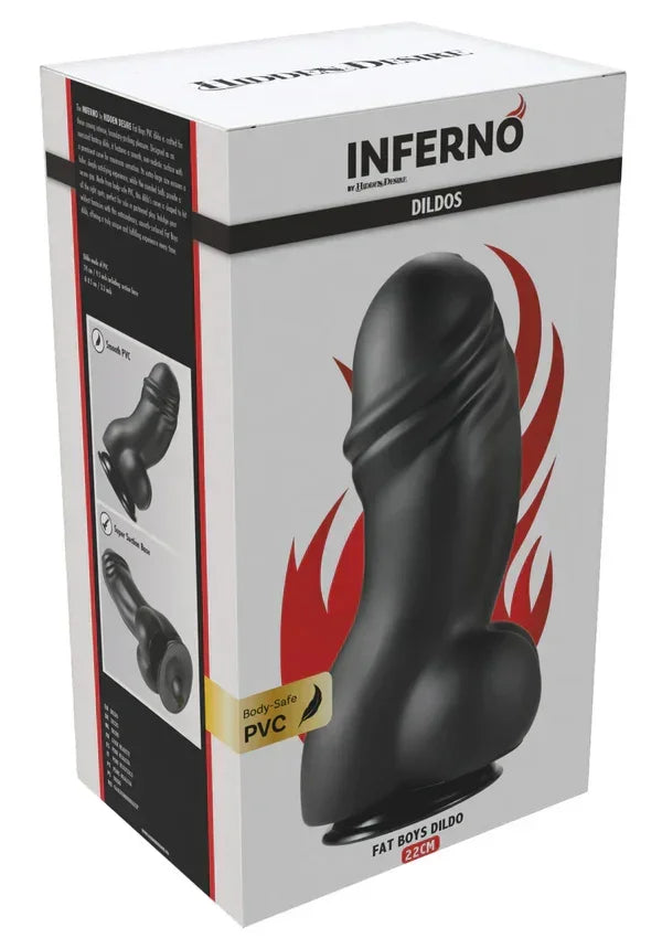 FatBoysDildoPVC22cmbyHiddenDesire2 @ Happytoys Sexshop: online sex shop for Feeling Happy & Easy 😊 the erotic store owned by a woman