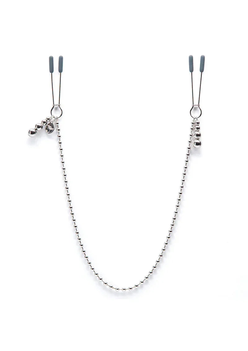 FiftyShadesDarkerAtMyMercyBeadedChainNippleClamps1 @ Happytoys Sexshop: online sex shop for Feeling Happy & Easy 😊 the erotic store owned by a woman