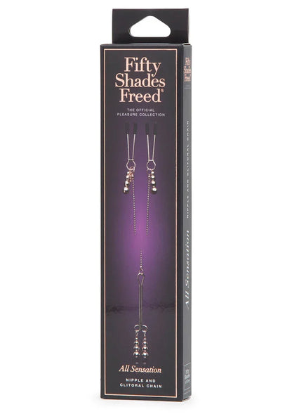 FiftyShadesFreedAllSensationNipple_ClitoralChain2 @ Happytoys Sexshop: online sex shop for Feeling Happy & Easy 😊 the erotic store owned by a woman