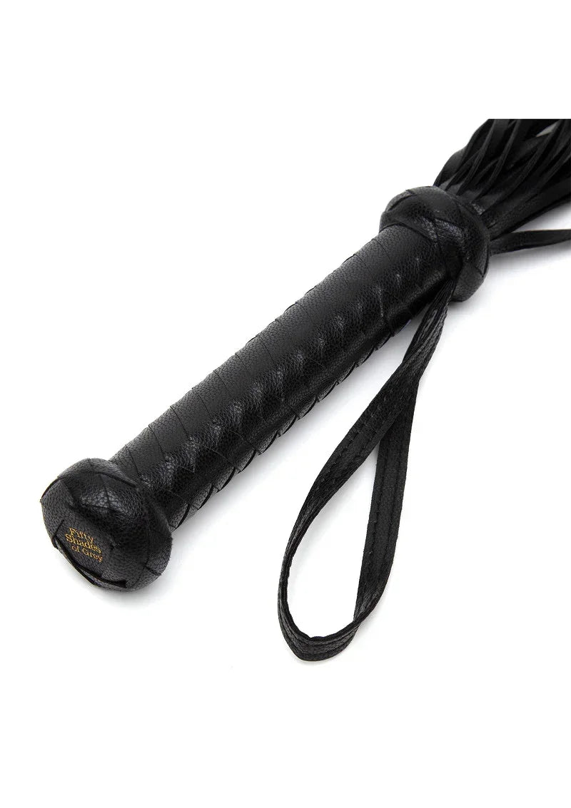 FiftyShadesOfGreyFauxLeatherFlogger4 @ Happytoys Sexshop: online sex shop for Feeling Happy & Easy 😊 the erotic store owned by a woman