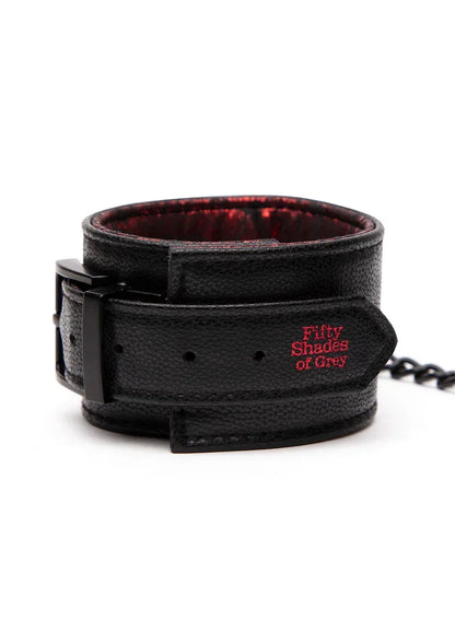 FiftyShadesOfGreyReversePULeatherWristCuffs5 @ Happytoys Sexshop: online sex shop for Feeling Happy & Easy 😊 the erotic store owned by a woman