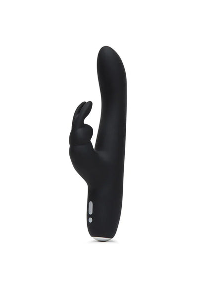 FiftyShadesofGreyGreedyGirlRechargeableSlimlineRabbitVibrator1 @ Happytoys Sexshop: online sex shop for Feeling Happy & Easy 😊 the erotic store owned by a woman