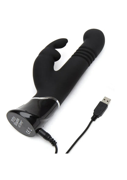 FiftyShadesofGreyGreedyGirlRechargeableThrustingG-SpotRabbitVibrator5 @ Happytoys Sexshop: online sex shop for Feeling Happy & Easy 😊 the erotic store owned by a woman