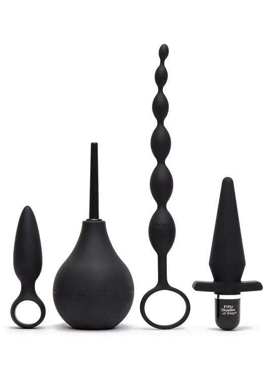 FiftyShadesofGreyPleasureOverloadStarterAnalKit_4piecekit_1 @ Happytoys Sexshop: online sex shop for Feeling Happy & Easy 😊 the erotic store owned by a woman