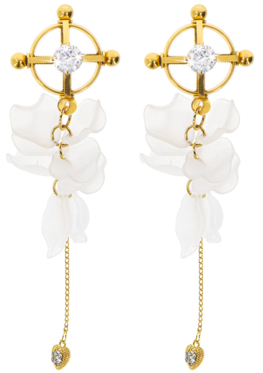 Beste vandaag nog: Floral Seduction Clamps by Taboom Nipple Play - bij Happytoys Sexshop: online sex shop for Feeling Happy & Easy 😊