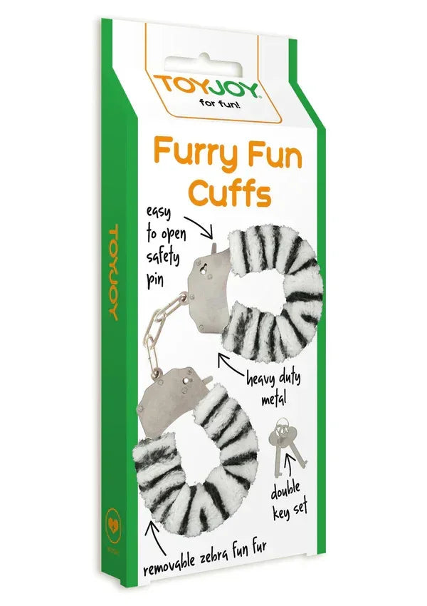 FurryFunCuffsbyToyJoy9 @ Happytoys Sexshop: online sex shop for Feeling Happy & Easy 😊 the erotic store owned by a woman