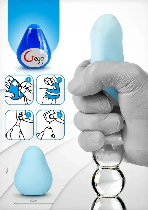 G-EggMasturbatorbyG-Vibe15 @ Happytoys Sexshop: online sex shop for Feeling Happy & Easy 😊 the erotic store owned by a woman
