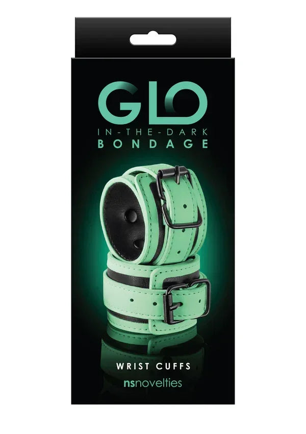 GLOBondageWristCuffbyNSNovelties2 @ Happytoys Sexshop: online sex shop for Feeling Happy & Easy 😊 the erotic store owned by a woman