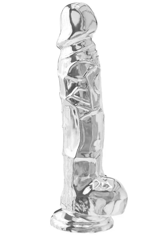 GetRealClearDildowithBalls8_byToyJoy1 @ Happytoys Sexshop: online sex shop for Feeling Happy & Easy 😊 the erotic store owned by a woman