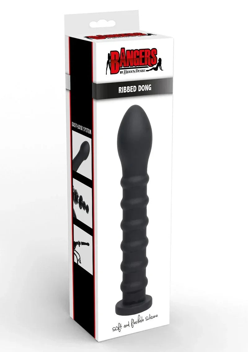 HiddenDesireBangersFuckMachinesRibbedDongEasy-Lock19cm2 @ Happytoys Sexshop: online sex shop for Feeling Happy & Easy 😊 the erotic store owned by a woman