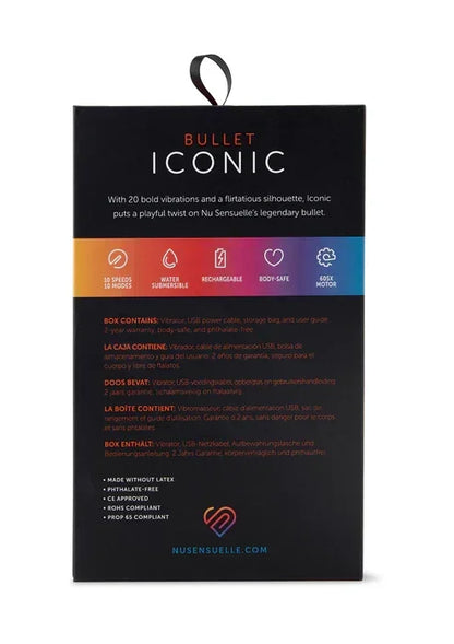 IconicBulletbyNuSensuelle19 @ Happytoys Sexshop: online sex shop for Feeling Happy & Easy 😊 the erotic store owned by a woman