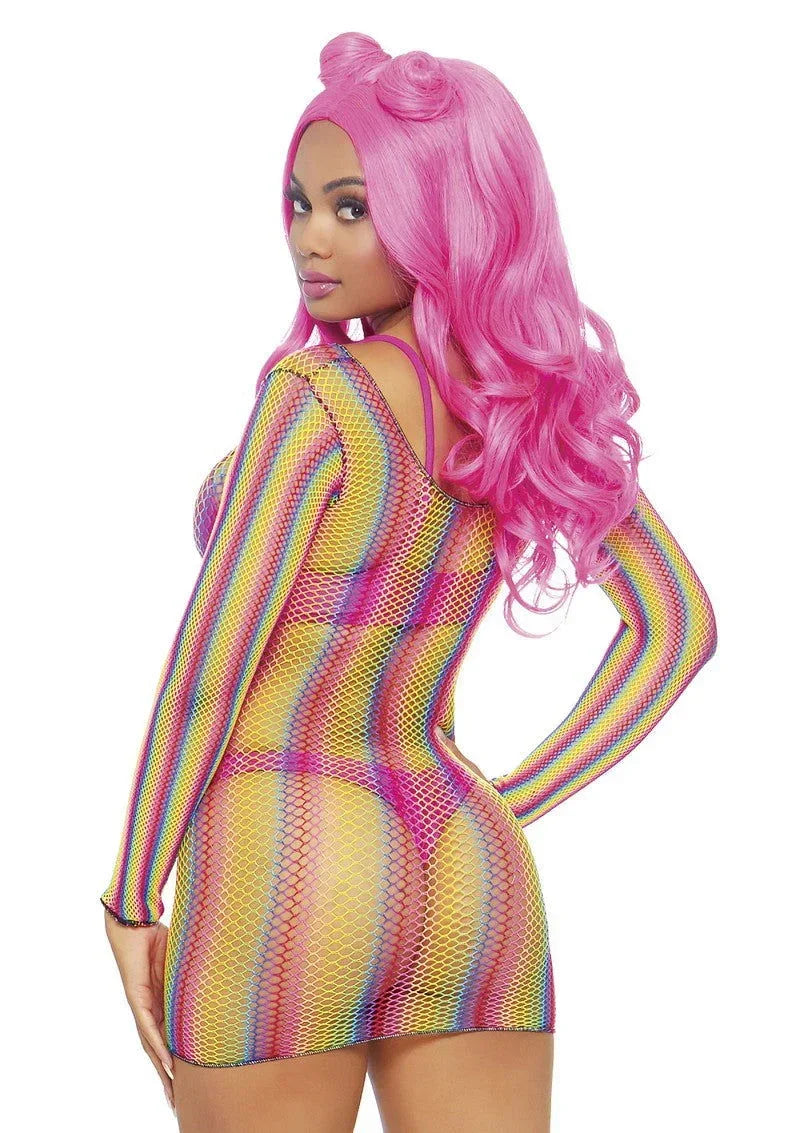 Leg-Avenue-Rainbow-fishnet-mini-dress-Happytoys-Sexshop-liever-Happy-dan-Easy-701 @ Happytoys Sexshop: online sex shop for Feeling Happy & Easy 😊 the erotic store owned by a woman