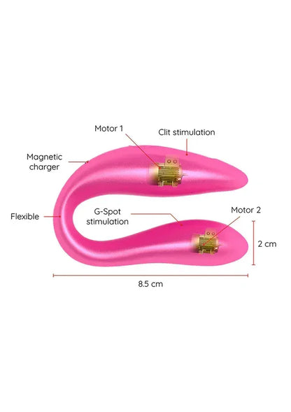 LisboaDoublePleasurePink_AppbyOninder9 @ Happytoys Sexshop: online sex shop for Feeling Happy & Easy 😊 the erotic store owned by a woman