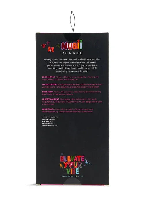 LolaFlexibleWarmingVibratorbyNuSensuelle13 @ Happytoys Sexshop: online sex shop for Feeling Happy & Easy 😊 the erotic store owned by a woman