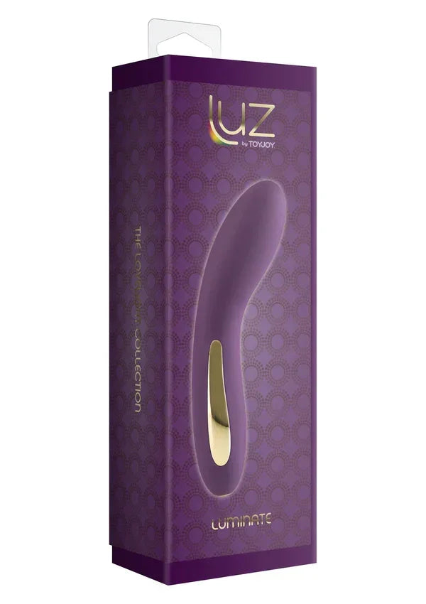 LuminateVibratorPurplebyLuz9 @ Happytoys Sexshop: online sex shop for Feeling Happy & Easy 😊 the erotic store owned by a woman