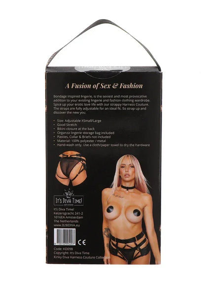 LuxuryHarnessBriefsbyKinkyDiva7 @ Happytoys Sexshop: online sex shop for Feeling Happy & Easy 😊 the erotic store owned by a woman