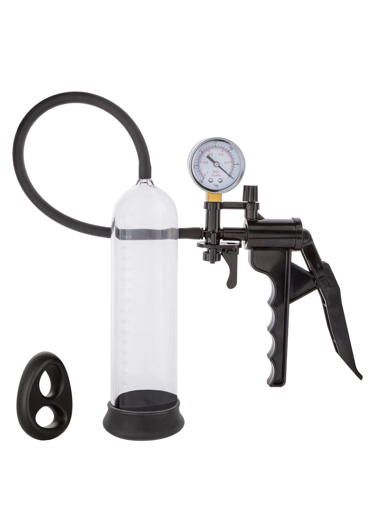 Bestel: Magnified Gauged Pump System by CalExotics Peak - bij Happytoys.nl, happytoys.be, Happytoys.ae: erotische sex webshop | liever Happy dan Easy ⭐⭐⭐⭐⭐