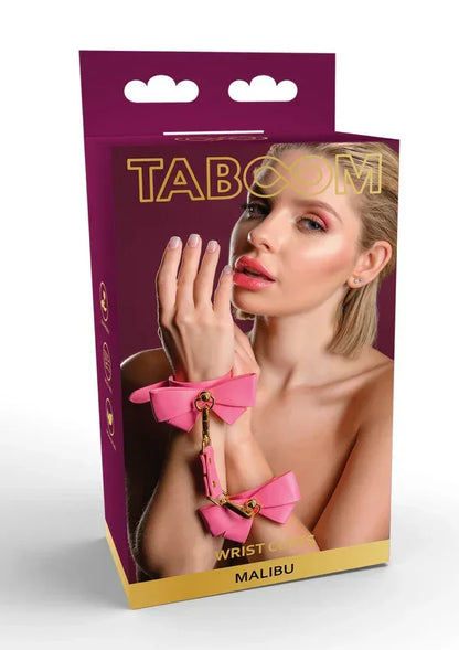 MalibuWristCuffsbyTaboom2 @ Happytoys Sexshop: online sex shop for Feeling Happy & Easy 😊 the erotic store owned by a woman