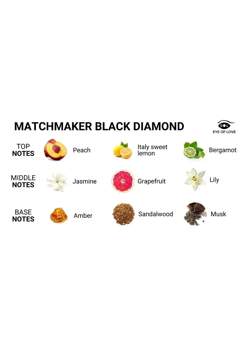 MatchmakerBlackDiamondAttractThem30ml2 @ Happytoys Sexshop: online sex shop for Feeling Happy & Easy 😊 the erotic store owned by a woman