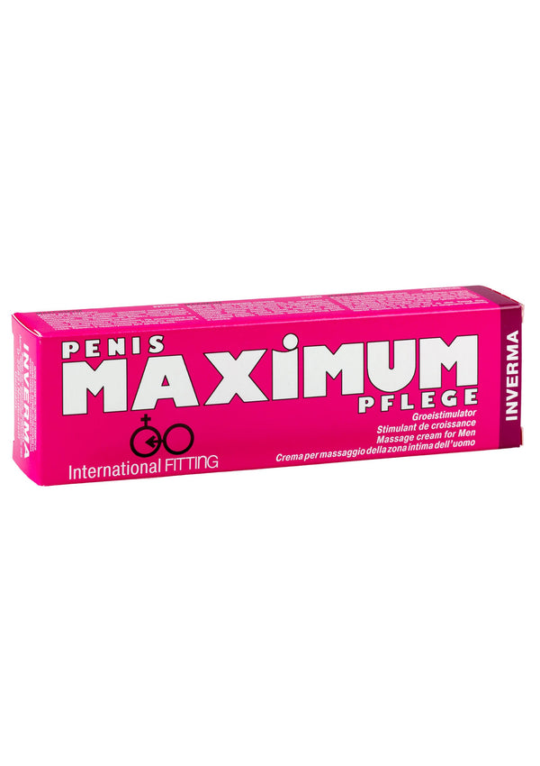 Bestel: Maximum Cream 45ml by Inverma - bij Happytoys.nl, happytoys.be, Happytoys.ae: erotische sex webshop | liever Happy dan Easy ⭐⭐⭐⭐⭐