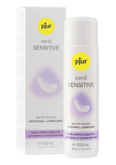 Med_Sensitive_Glide_100_ml_by_Pjur | bestel discreet online bij Happytoys, de erotische webshop geleid door een vrouw.