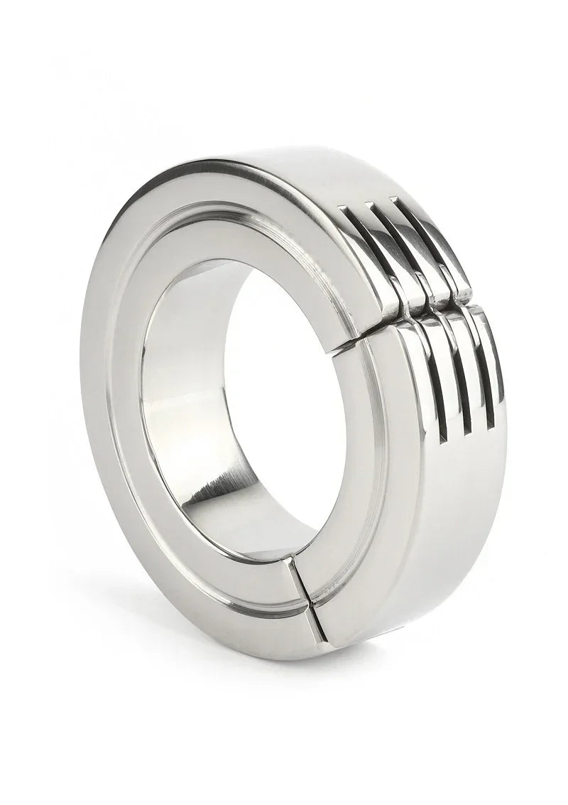 Mr-Steel-Hinged-Magnetic-Cockring-40mm-Happytoys-Sexshop-Toys-for-Feeling-Happy-Easy-7361 @ Happytoys Sexshop: online sex shop for Feeling Happy & Easy 😊 the erotic store owned by a woman
