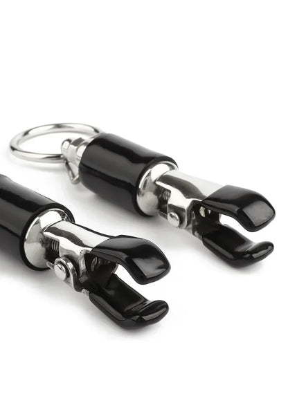 Mr.SteelBarrelTitClampsWithRing3 @ Happytoys Sexshop: online sex shop for Feeling Happy & Easy 😊 the erotic store owned by a woman
