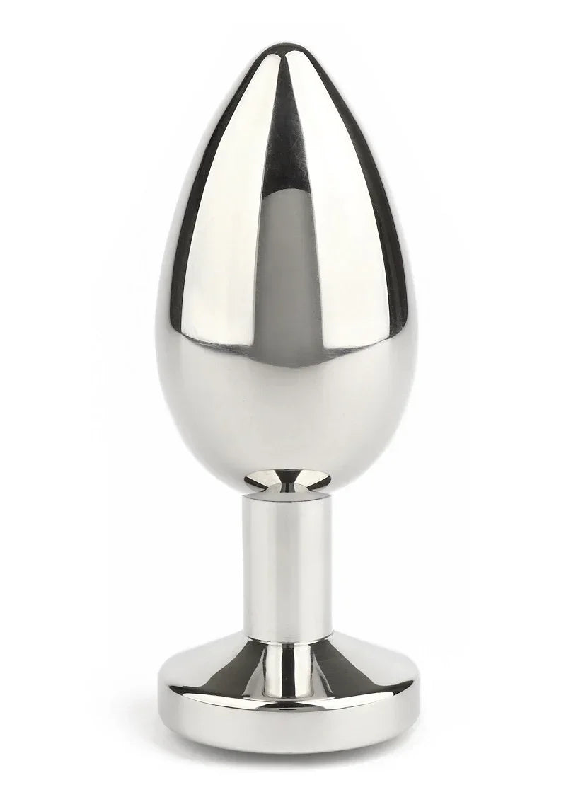 Mr.SteelJewledButtPlugMedium_Aqua_2 @ Happytoys Sexshop: online sex shop for Feeling Happy & Easy 😊 the erotic store owned by a woman