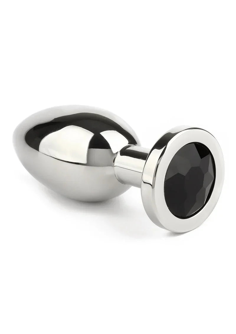 Mr.SteelJewledButtPlugMedium_Large_1 @ Happytoys Sexshop: online sex shop for Feeling Happy & Easy 😊 the erotic store owned by a woman