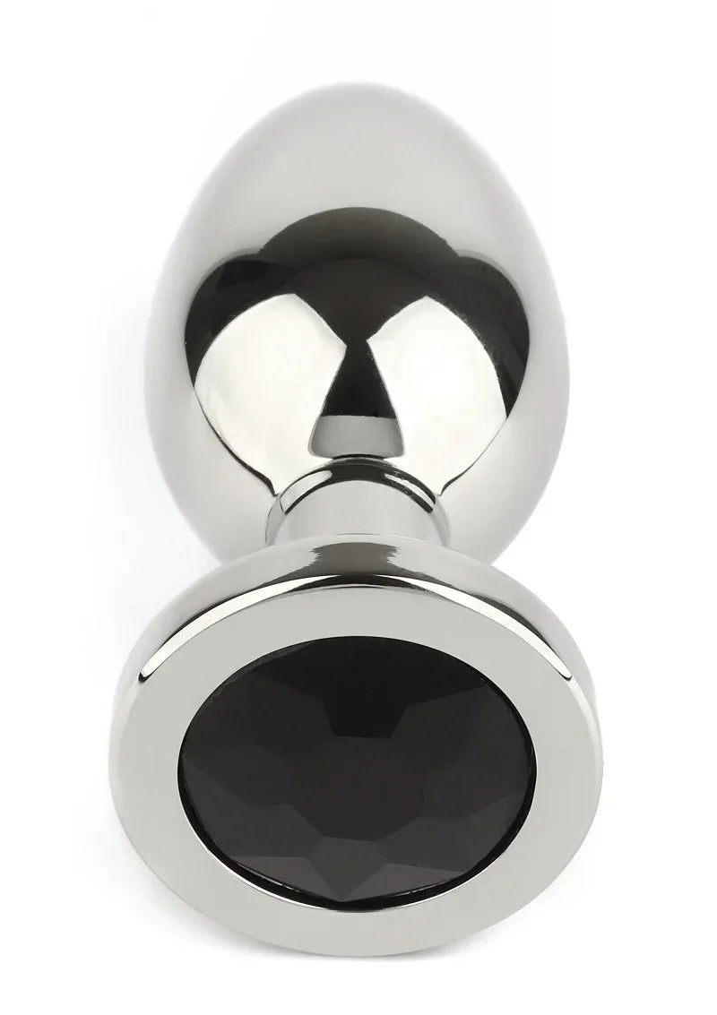Mr.SteelJewledButtPlugMedium_Large_3 @ Happytoys Sexshop: online sex shop for Feeling Happy & Easy 😊 the erotic store owned by a woman