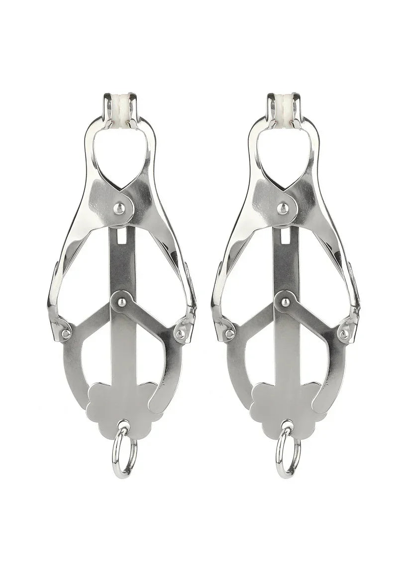Mr.SteelSqueezerNippleClampsWRing2 @ Happytoys Sexshop: online sex shop for Feeling Happy & Easy 😊 the erotic store owned by a woman