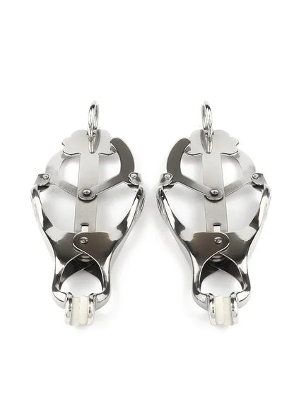 Mr.SteelSqueezerNippleClampsWRing3 @ Happytoys Sexshop: online sex shop for Feeling Happy & Easy 😊 the erotic store owned by a woman