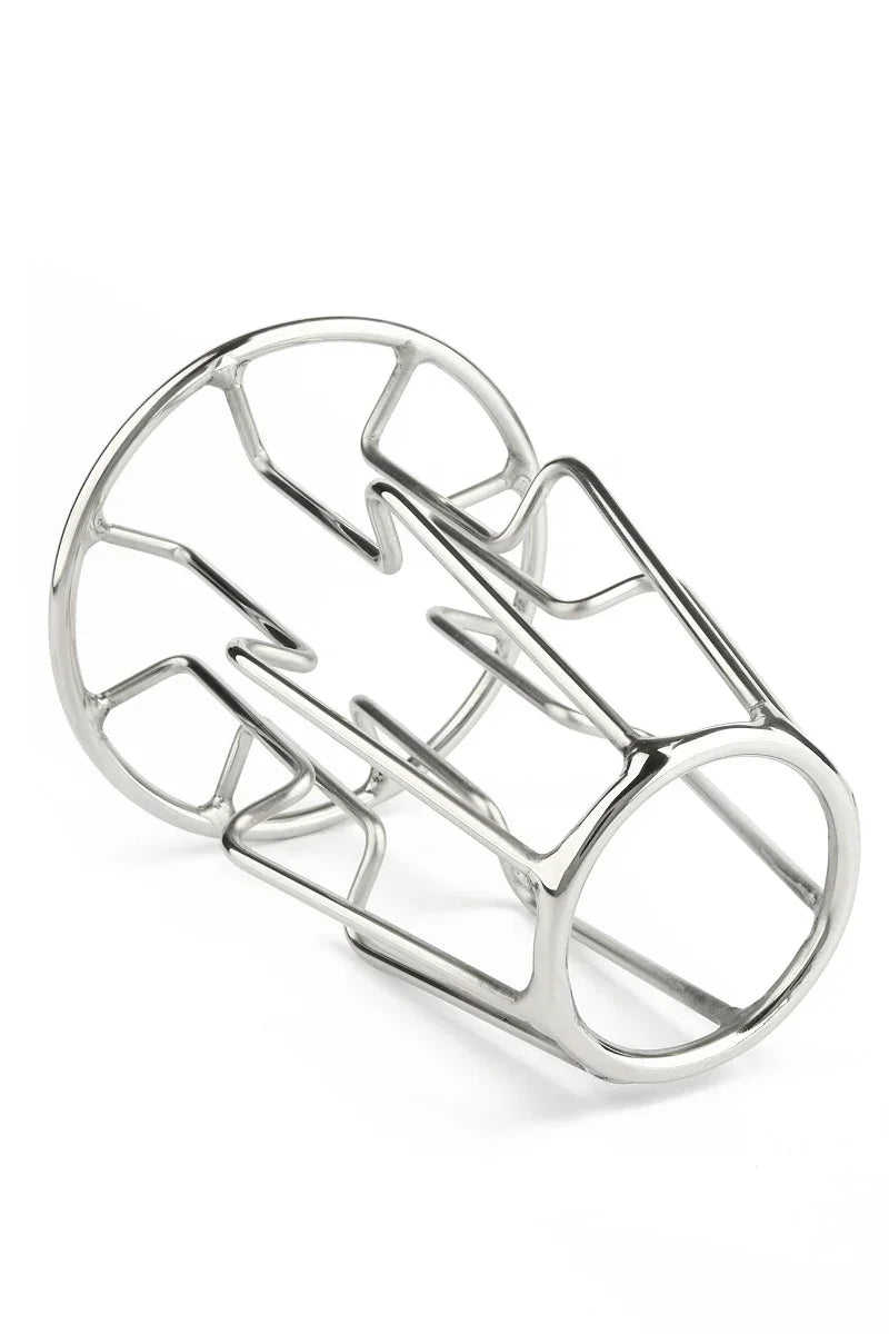 Mr.SteelTrapezoidAnalPlugLarge2 @ Happytoys Sexshop: online sex shop for Feeling Happy & Easy 😊 the erotic store owned by a woman