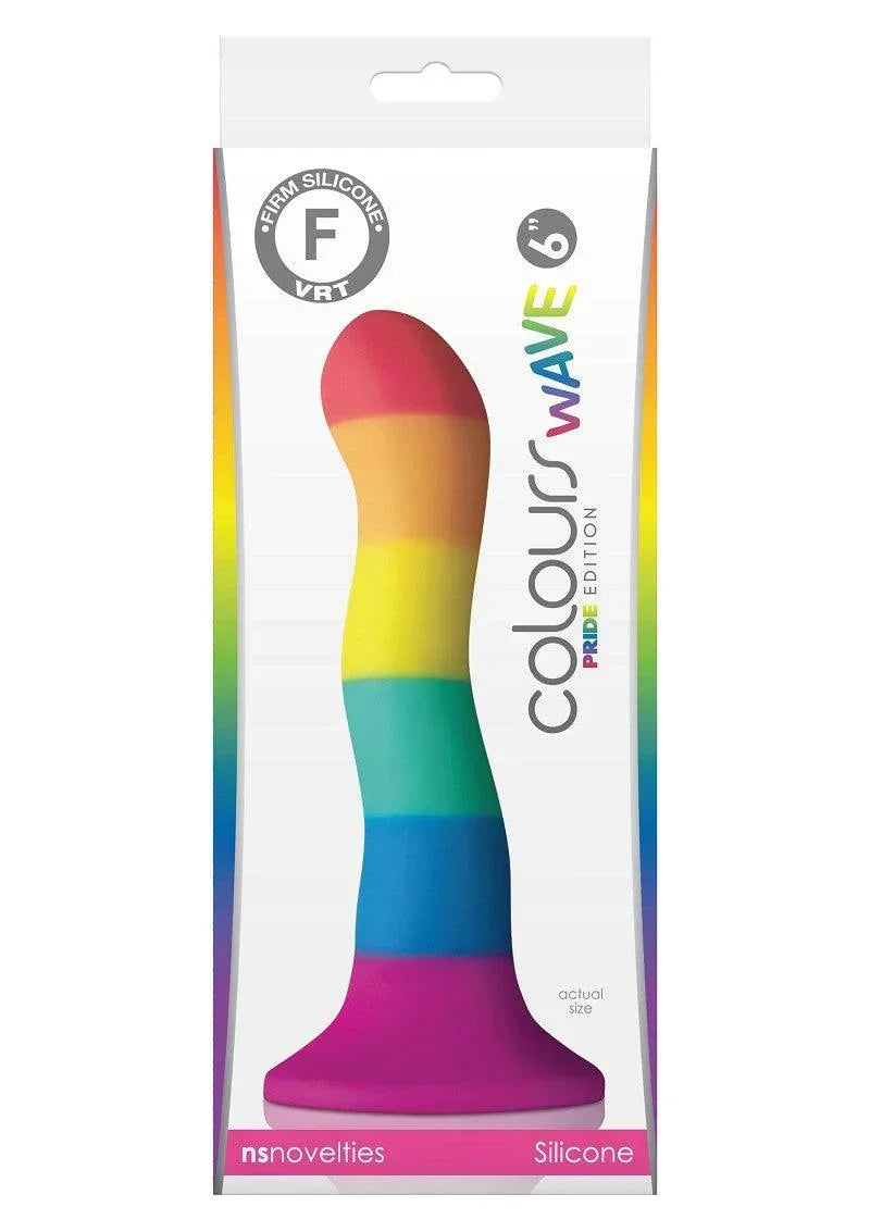 NS-Novelties-Colours-Pride-Edition-6-Wave-Dildo-Happytoys-Sexshop-liever-Happy-dan-Easy-6137 @ Happytoys Sexshop: online sex shop for Feeling Happy & Easy 😊 the erotic store owned by a woman