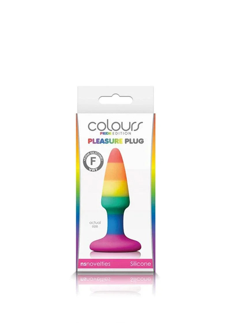 NS-Novelties-Colours-Pride-Edition-Pleasure-Plug-Mini-Butplug-met-zuignap-Happytoys-Sexshop-liever-Happy-dan-Easy-4459 @ Happytoys Sexshop: online sex shop for Feeling Happy & Easy 😊 the erotic store owned by a woman