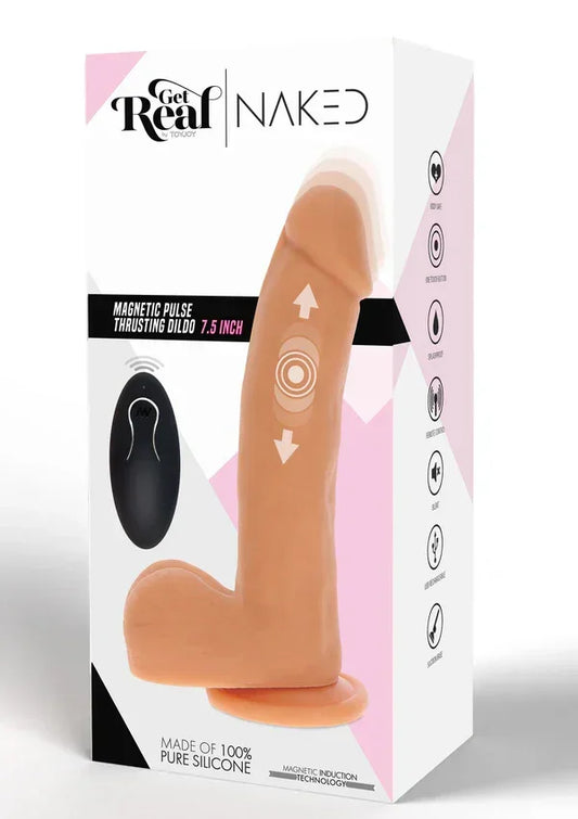 NakedThrustingDildoSilicone19.5cmbyToyJoy2 @ Happytoys Sexshop: online sex shop for Feeling Happy & Easy 😊 the erotic store owned by a woman