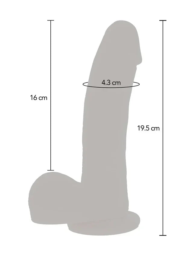 NakedThrustingDildoSilicone19.5cmbyToyJoy3 @ Happytoys Sexshop: online sex shop for Feeling Happy & Easy 😊 the erotic store owned by a woman