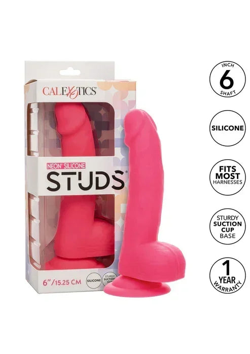 NeonSiliconeStuds6inchbyCalExotics15 @ Happytoys Sexshop: online sex shop for Feeling Happy & Easy 😊 the erotic store owned by a woman