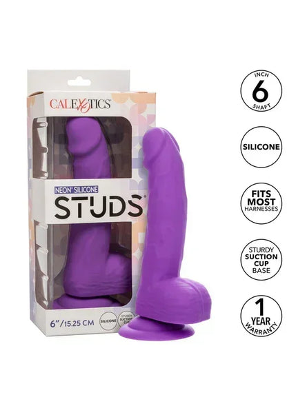 NeonSiliconeStuds6inchbyCalExotics29 @ Happytoys Sexshop: online sex shop for Feeling Happy & Easy 😊 the erotic store owned by a woman
